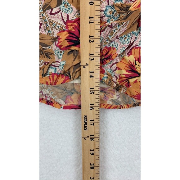 Paper Heart Floral Skirt Women’s Size 4 Multicolor Lightweight Casual Boho Print - Picture 8 of 11